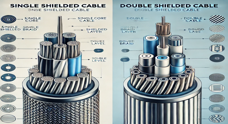 What is the Difference Between Single and Double Shielded Cable?