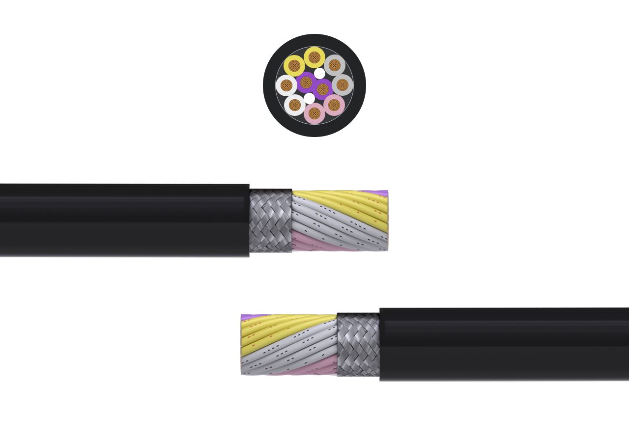 PB Flexible Fixed Installation Cable